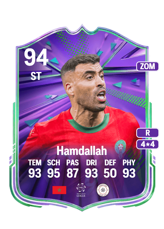 Abderrazak Hamdallah card