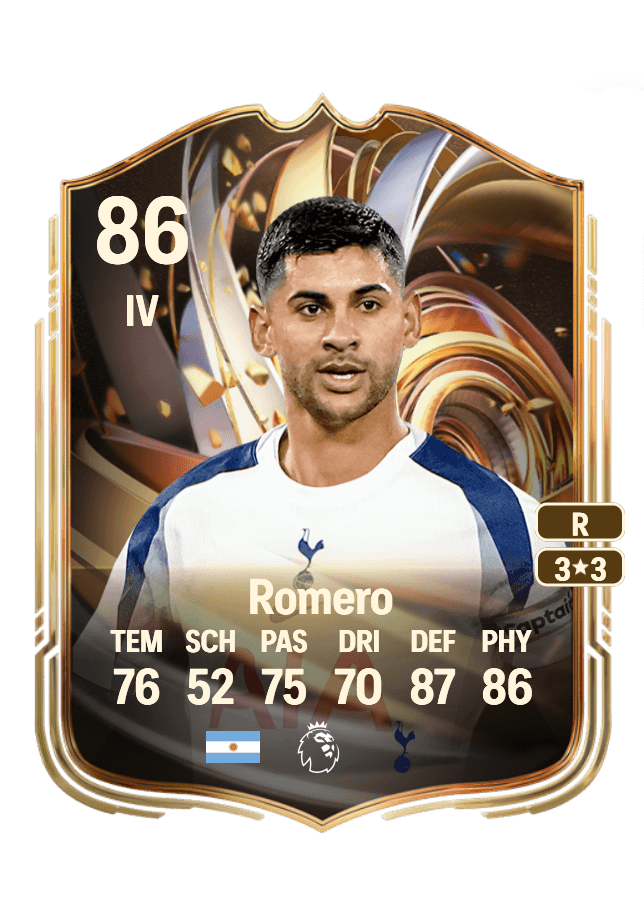 Cristian Romero card