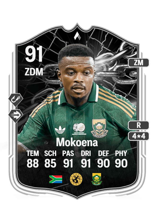 Teboho Mokoena card