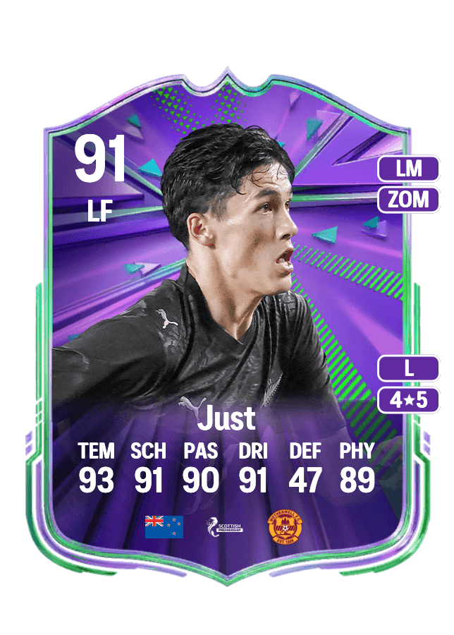 Elijah Just card