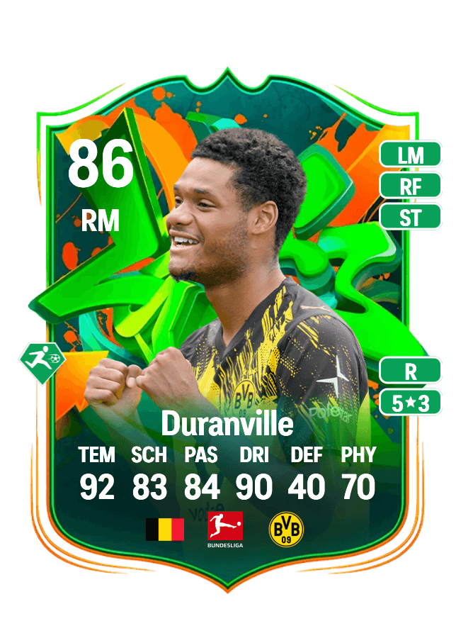 Julien Duranville card