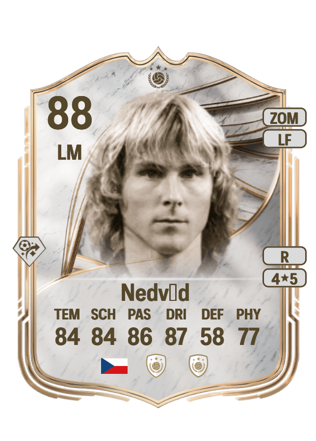 Pavel Nedvěd card