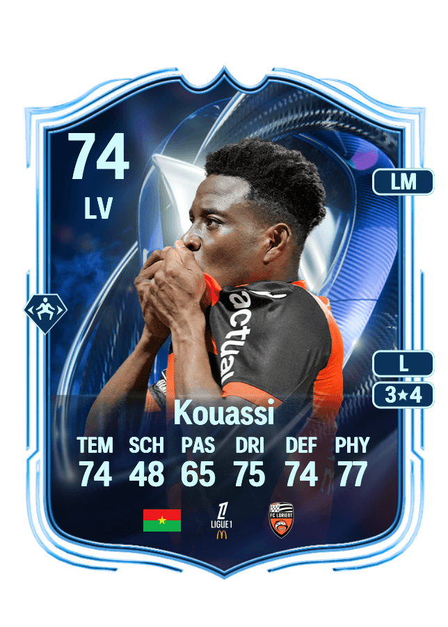 Arsène Kouassi card