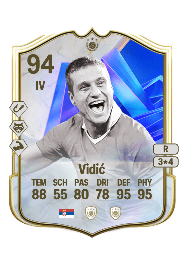 Nemanja Vidić card