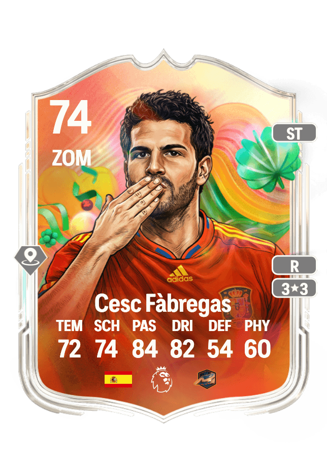 Cesc Fàbregas card