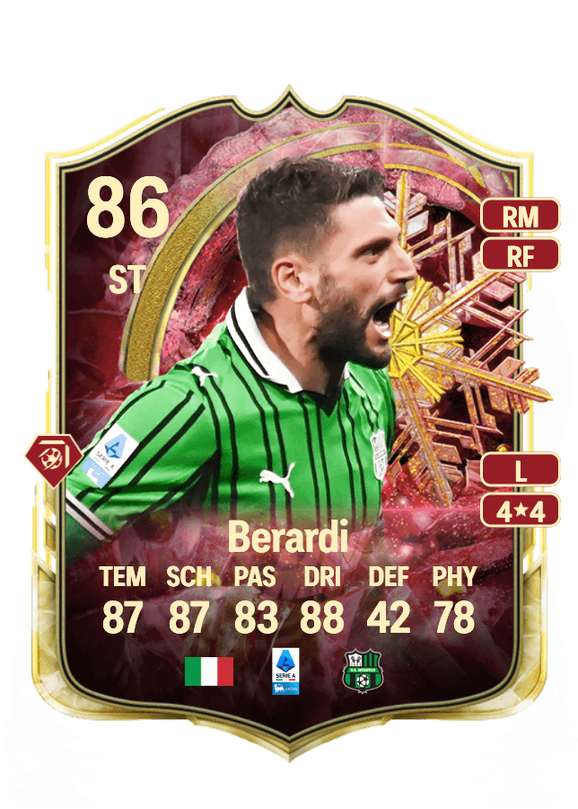 Domenico Berardi card