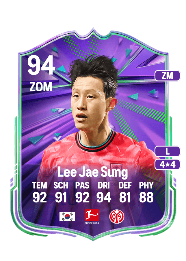 Lee Jae Sung card