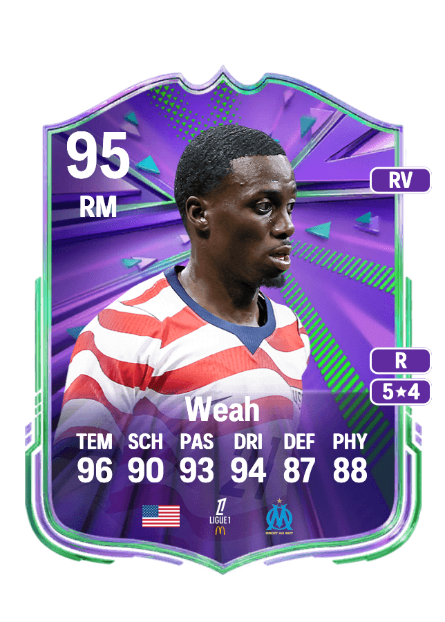Timothy Weah card