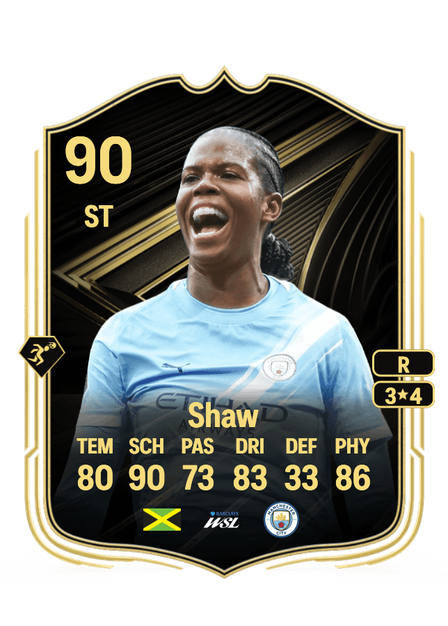 Khadija Shaw card