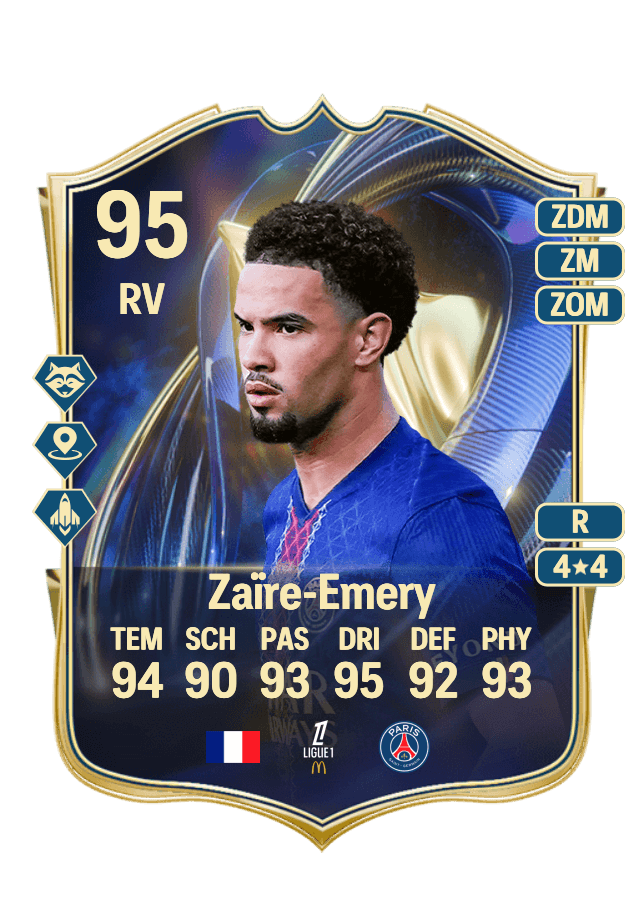 Warren Zaïre-Emery card