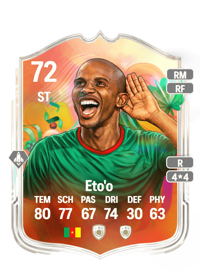 Samuel Eto'o card