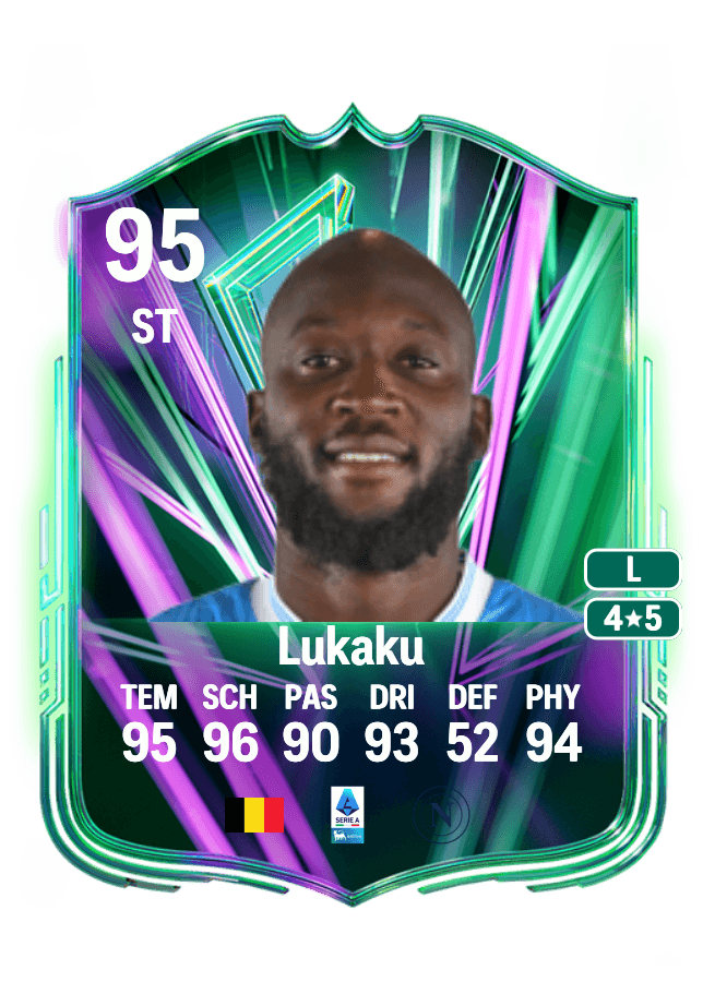 Romelu Lukaku card