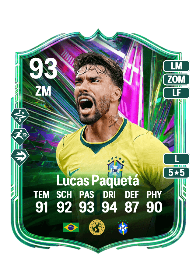 Lucas Paquetá card