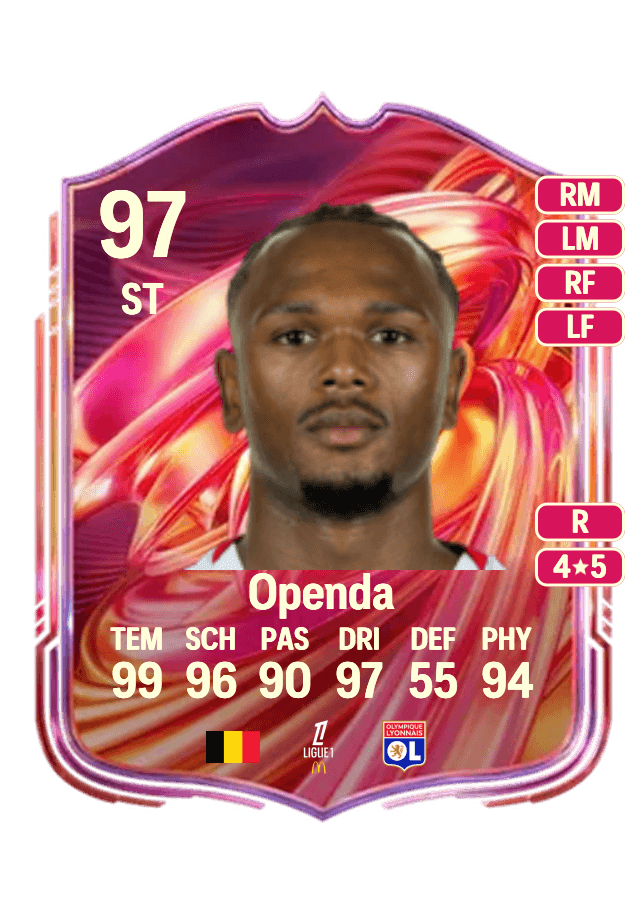 Loïs Openda card