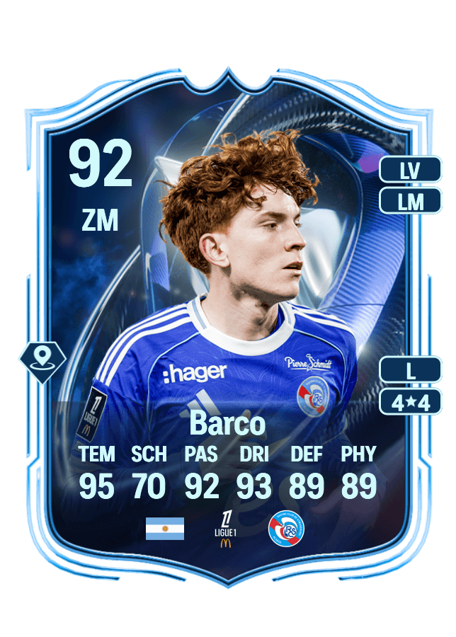 Valentín Barco card