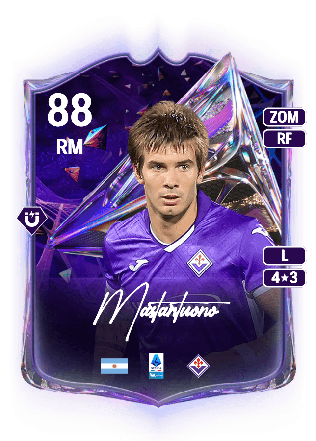 Franco Mastantuono card