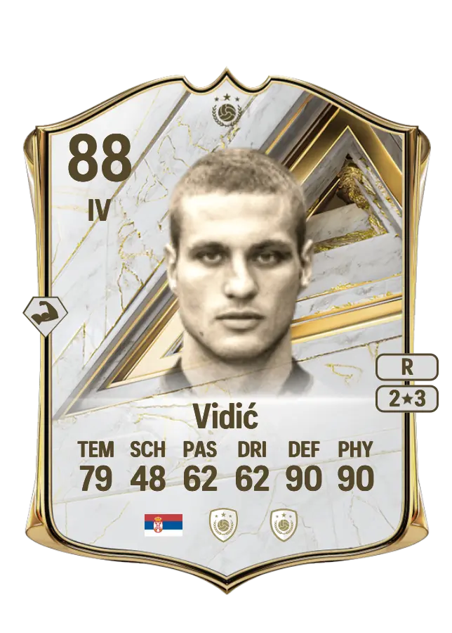 Nemanja Vidić card