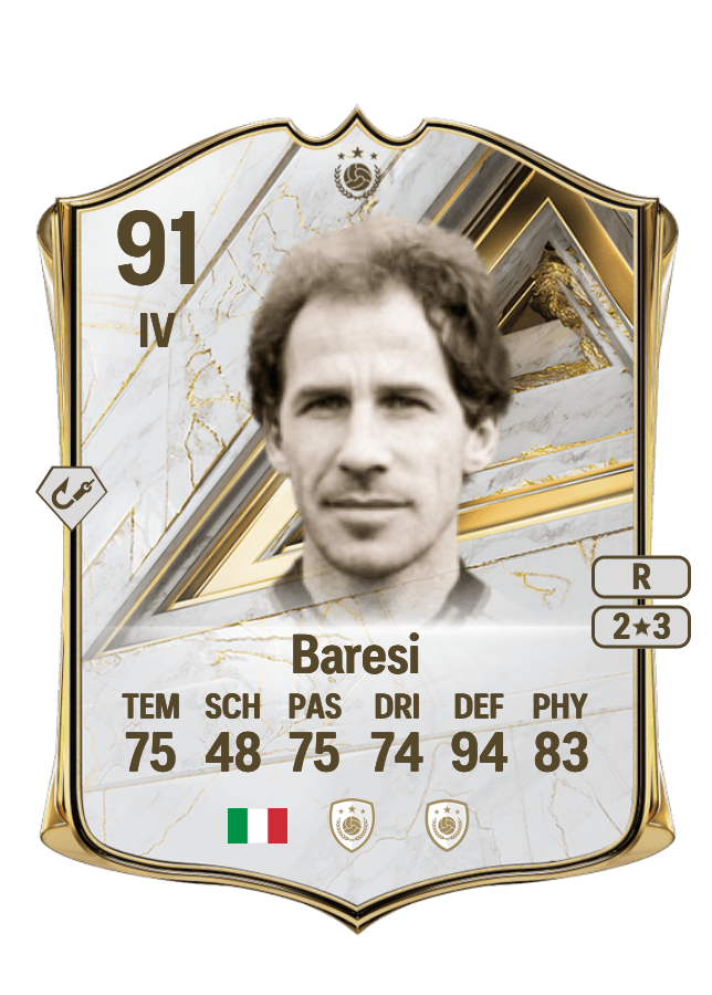 Franco Baresi card