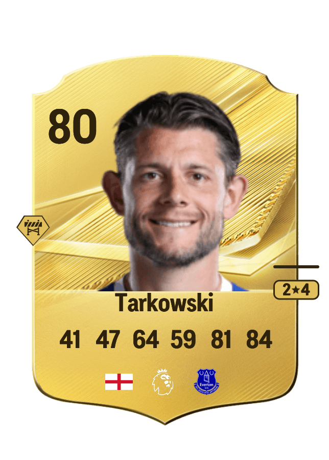 James Tarkowski card