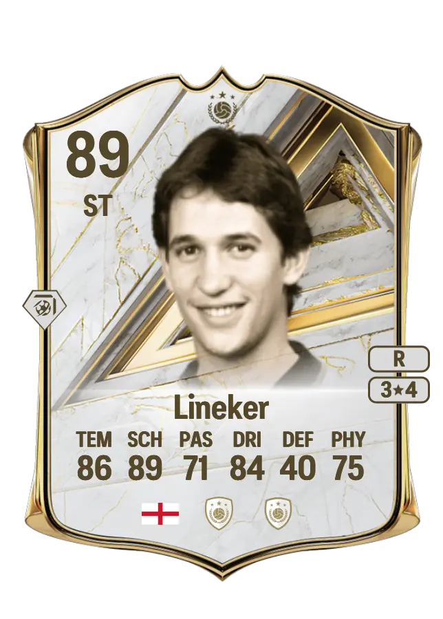 Gary Lineker card