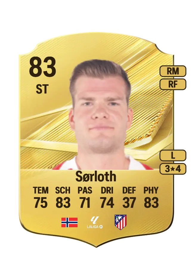 Alexander Sørloth card