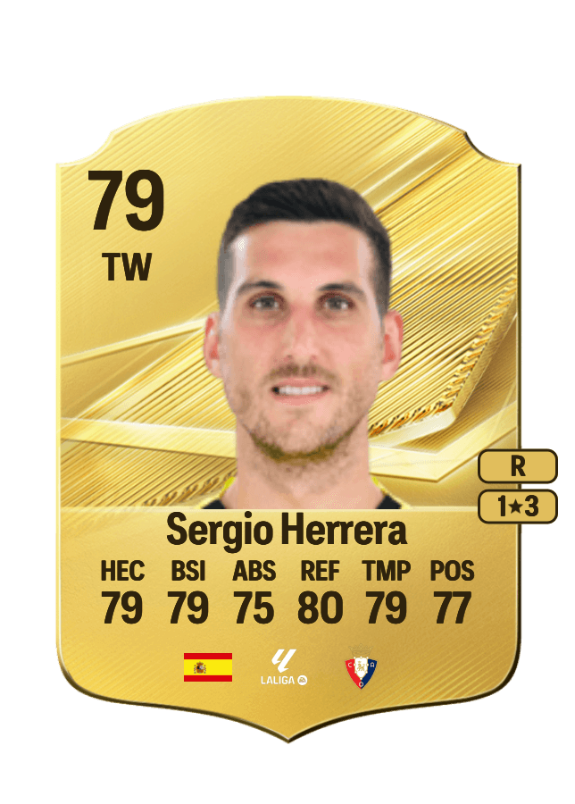 Sergio Herrera card