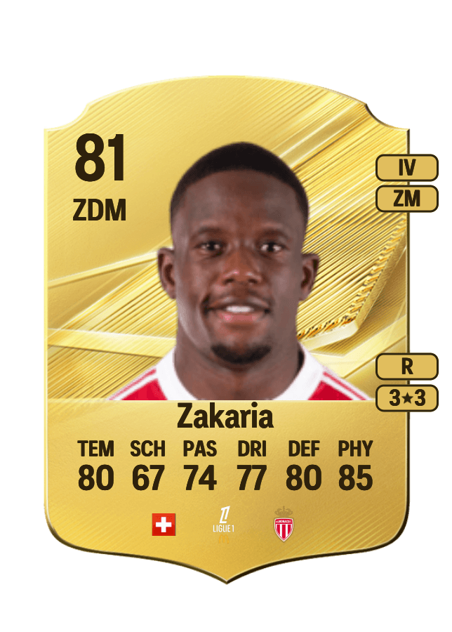 Denis Zakaria card