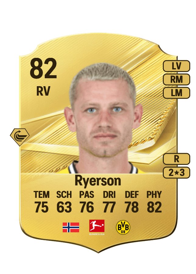 Julian Ryerson card