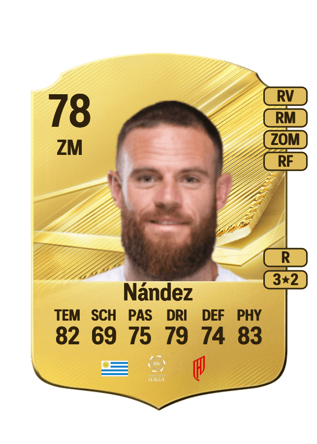 Nahitan Nández card
