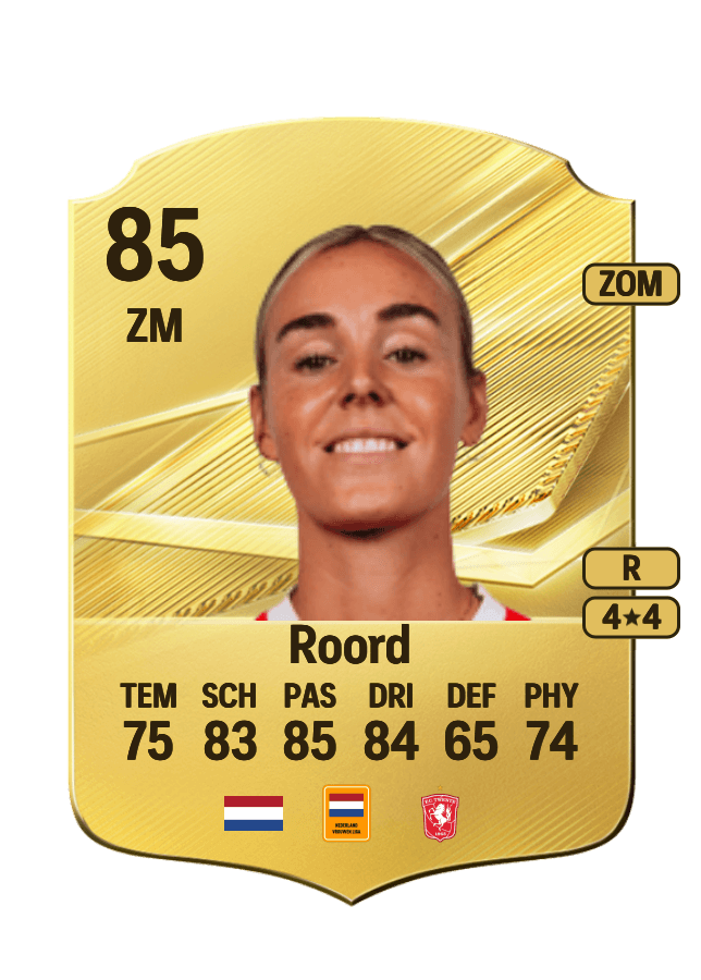 Jill Roord card