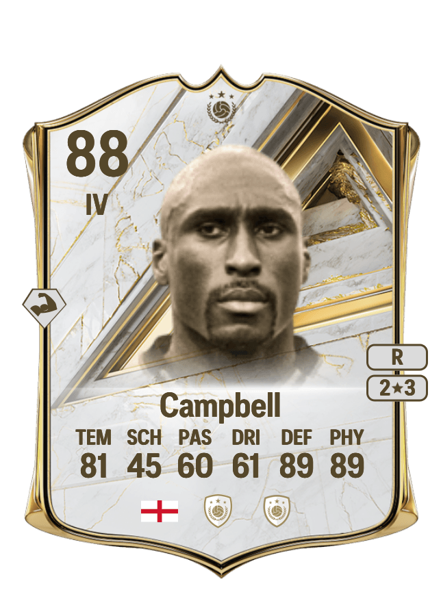 Sol Campbell card