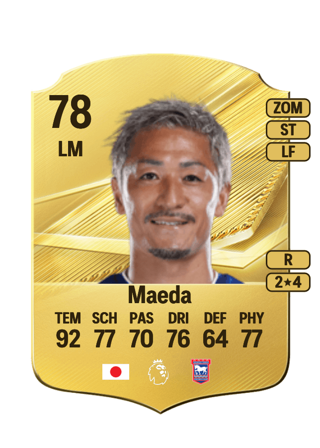Daizen Maeda card