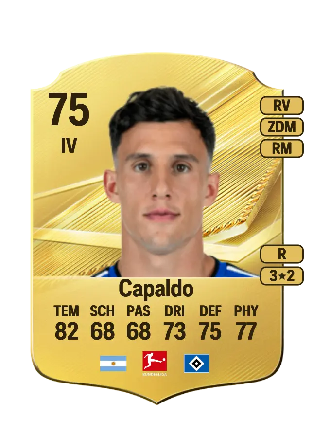 Nicolás Capaldo card