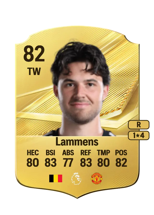 Senne Lammens card