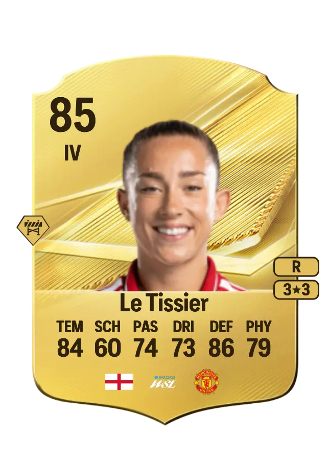 Maya Le Tissier card