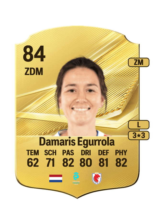 Damaris Egurrola card