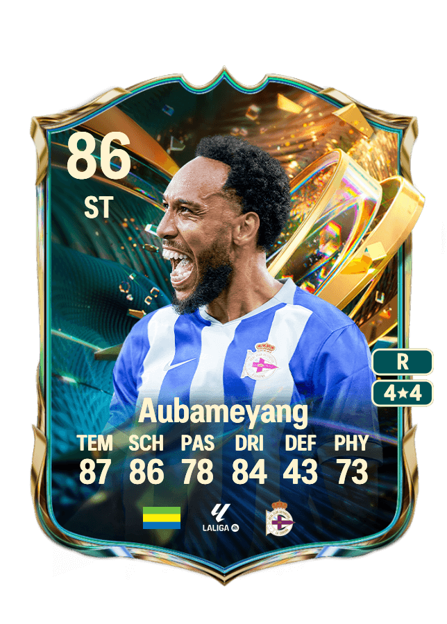 Pierre-Emerick Aubameyang card