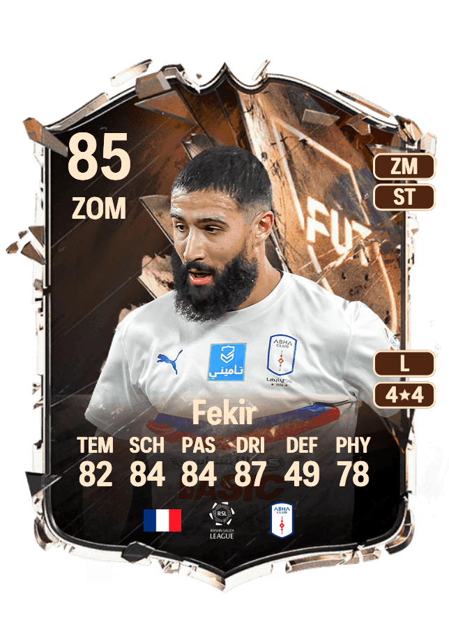 Nabil Fekir card