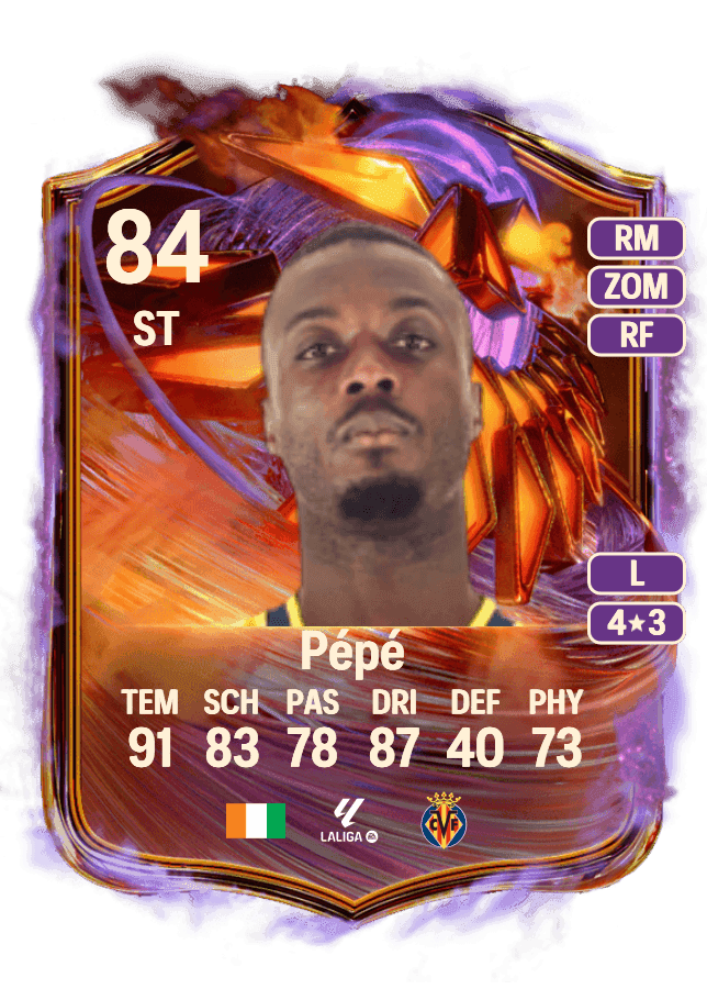 Nicolas Pépé card