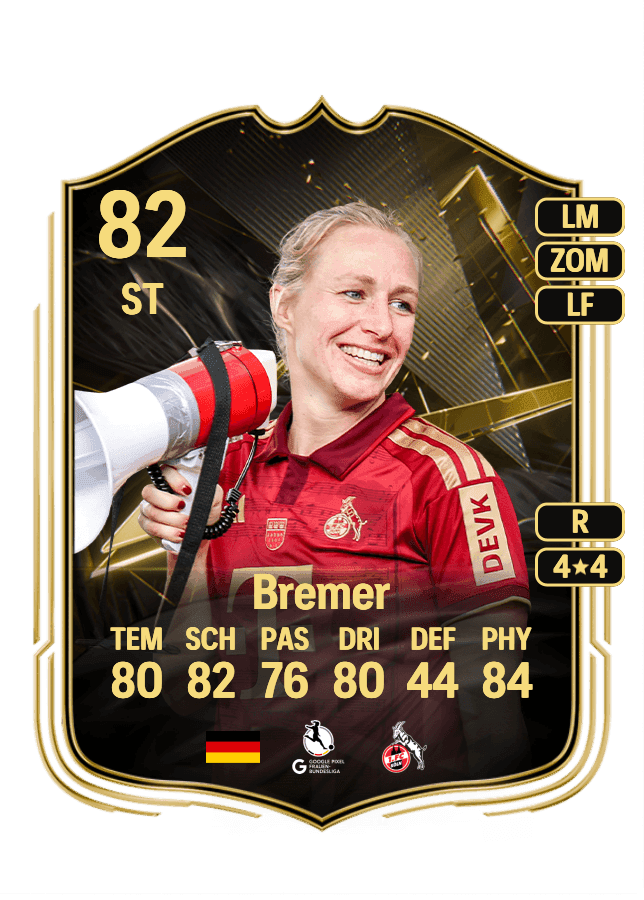 Pauline Bremer card