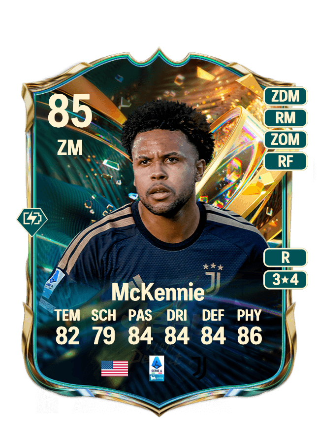 Weston McKennie card