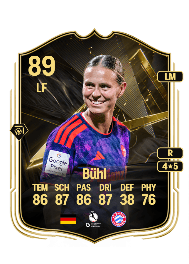 Klara Bühl card