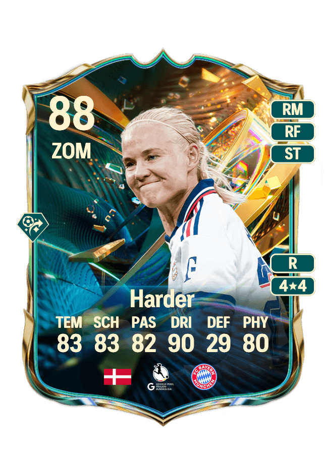 Pernille Harder card