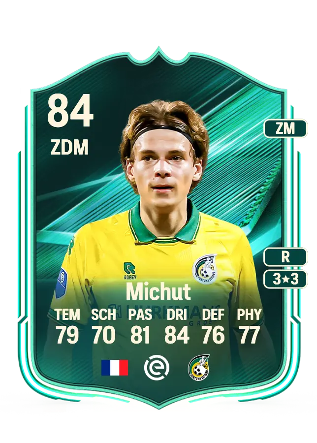 Édouard Michut card