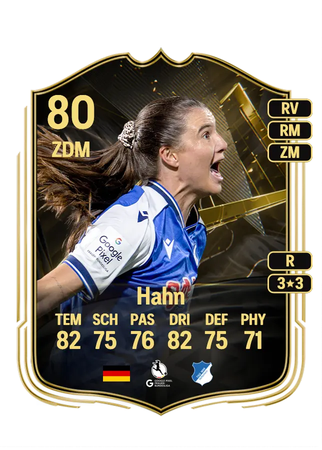 Chiara Hahn card