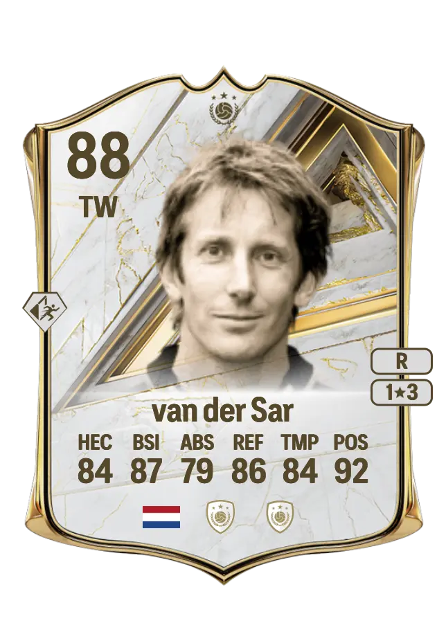 Edwin van der Sar card