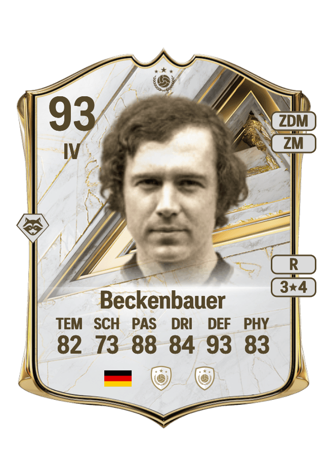 Franz Beckenbauer card