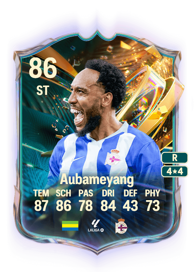 Pierre-Emerick Aubameyang card