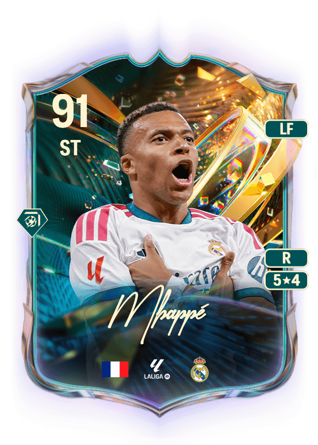 Kylian Mbappé card