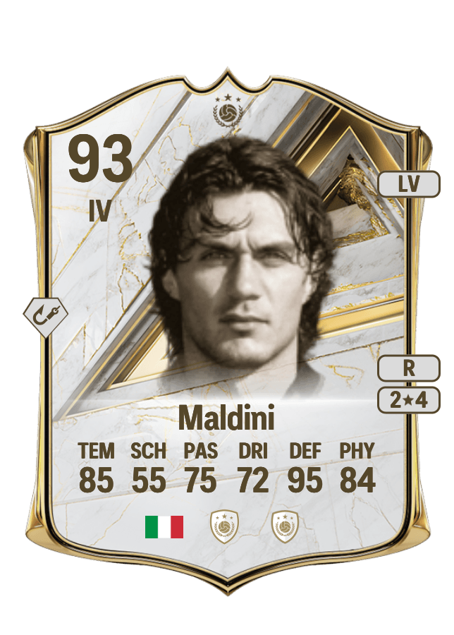 Paolo Maldini card